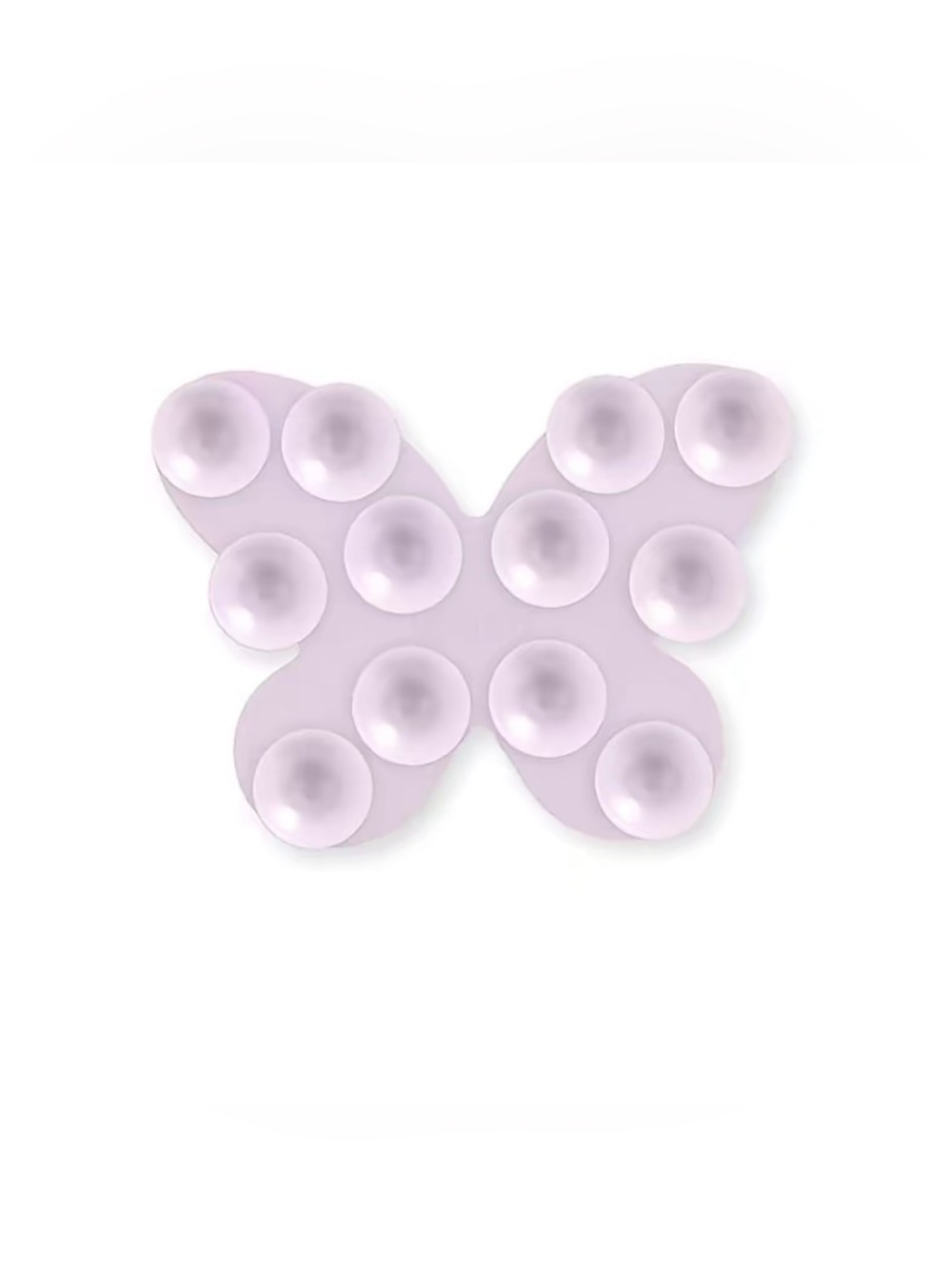 EVRY JEWELS Women's Phone Bestie - Silicone Suction Grip Purple Butterfly